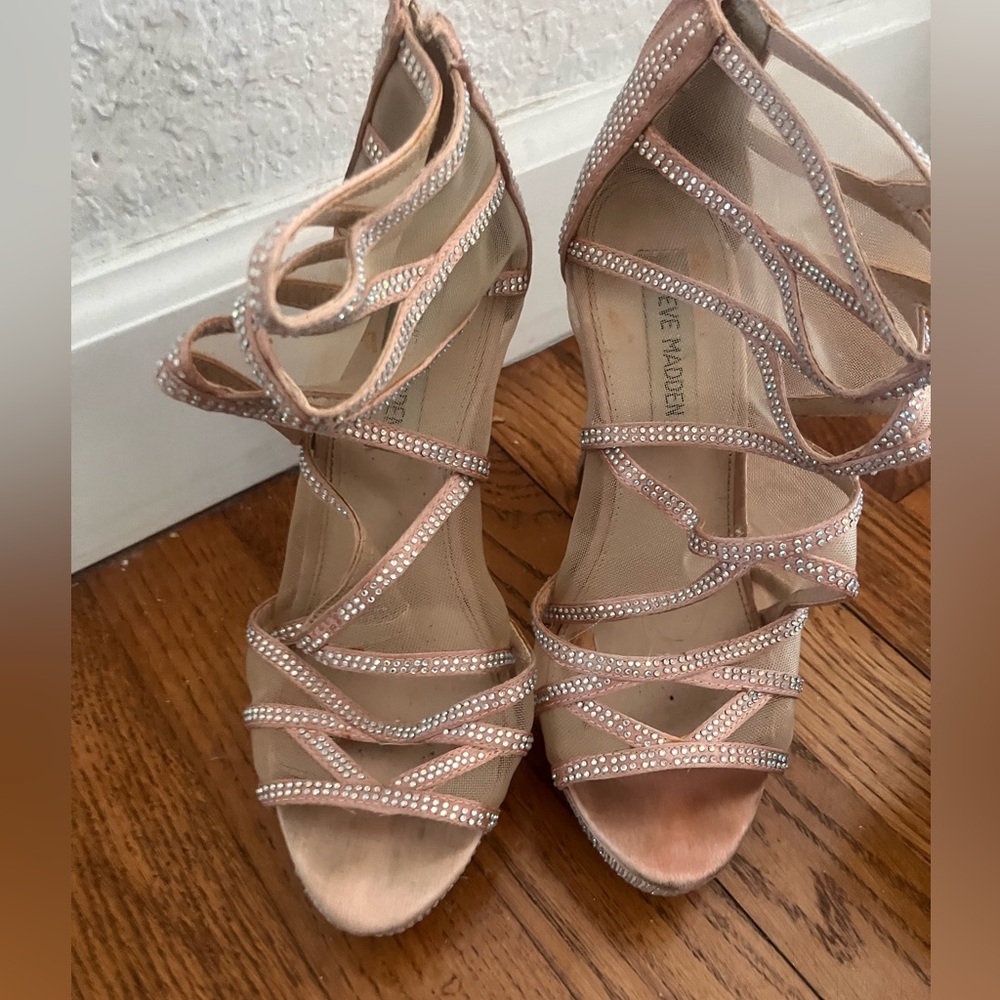Steve Madden heels well worn